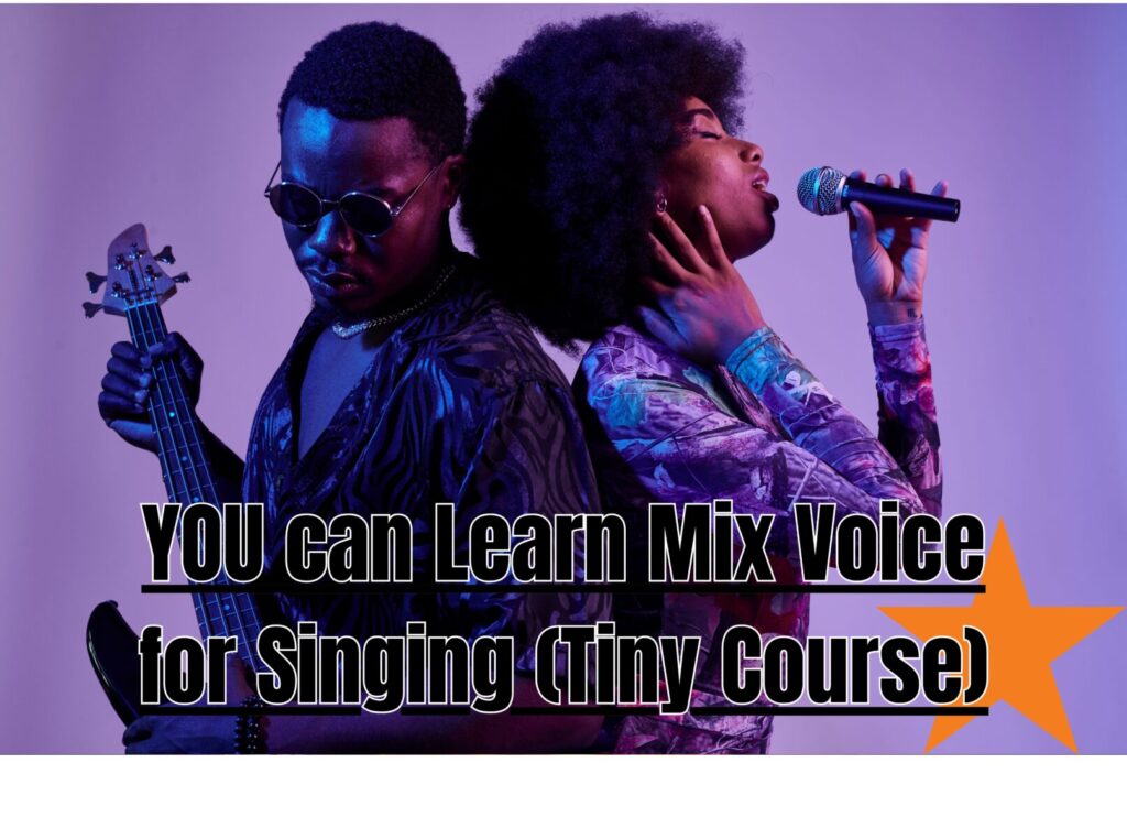 a couple singing r&b